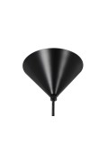 Lampa wisząca LUNA 110 czarna - sznurek konopny - King Home