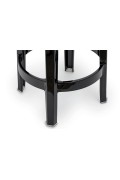 Krzesło barowe CHARLES 65 czarne - poliwęglan - King Home
