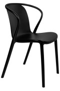 Krzesło SPARKS czarne - polipropylen - King Home