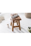 INVICTA stołek HEMINGWAY 50 cm - drewno z recyklingu - Invicta Interior