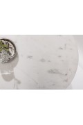 INVICTA stolik kawowy NOBLE 62 cm biały marmur - Invicta Interior