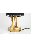 KARE lampa stołowa RABBIT 68 cm złota / czarna - Kare Design