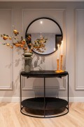 RICHMOND konsola CALESTA czarna - Richmond Interiors