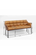 KARE sofa THINKTANK brązowa - Kare Design