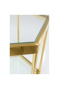 KARE stolik kawowy COMB GOLD 45 złoty - Kare Design