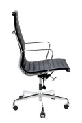 Fotel biurowy AERON PRESTIGE PLUS chrom - skóra naturalna, aluminium - King Home