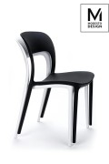 MODESTO krzesło ZING czarne - polipropylen - Modesto Design