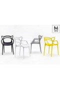 MODESTO krzesło HILO czarne - polipropylen - Modesto Design
