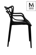 MODESTO krzesło HILO czarne - polipropylen - Modesto Design