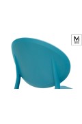 MODESTO krzesło FLEX morskie - polipropylen - Modesto Design