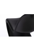 MODESTO krzesło HOVER czarne - polipropylen - Modesto Design