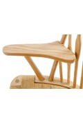 Fotel BOHO PAVO natural - drewno jesionowe, naturalne włókne - King Home