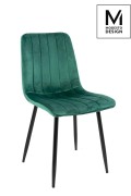 MODESTO krzesło LARA zielone - welur, metal - Modesto Design