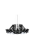 Lampa wisząca RAGNO 16 czarna - aluminium - King Home