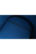 Fotel EGG CLASSIC BLACK atlantycki niebieski.26 - wełna, podstawa czarna - King Home