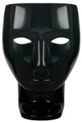 Fotel NEMO FACE CHAIR czarny - włókno szklane - King Home