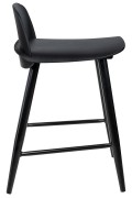 Krzesło barowe BOOGY 60 czarne - King Home