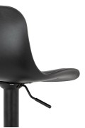Krzesło barowe STOR TAP regulowane czarne - King Home