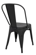Krzesło TOWER czarne - King Home