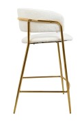 Krzesło barowe DELTA 65 białe - King Home