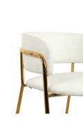 Krzesło barowe DELTA 65 białe - King Home