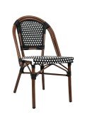 Krzesło CAFE PARIS brązowe rattan - King Home