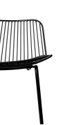 Krzesło barowe MILES czarne 76 - King Home