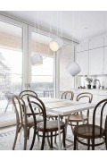 Lampa wisząca EYE 3 biała - LED, aluminium - King Home