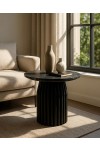 MaMaison stolik LEVANTE czarny marmur / drewno - King Home