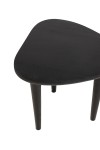 MaMaison stolik LAMINAR czarny / drewno - King Home