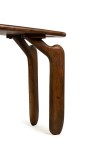 Konsola ORIZON brązowa / drewno - MaMaison