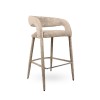 Krzesło barowe IRIS beżowe - MaMaison