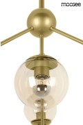 MOOSEE lampa wisząca ASTRIFERO 10 złota / bursztynowa - Moosee
