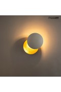 MOOSEE lampa ścienna ECLISE złota / biała - Moosee