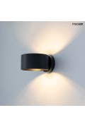 MOOSEE lampa ścienna ARRO czarna - Moosee