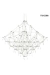 Lampa wisząca CONSTELATION 200 - LED, stal szczotkowana - Moosee