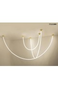 MOOSEE lampa wisząca LASSO 300 Smart złota - Moosee