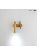 MOOSEE lampa ścienna BOY TUBE L złota - Moosee