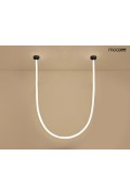 MOOSEE lampa wisząca LASSO 600 Smart czarna - Moosee
