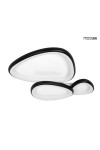 Lampa sufitowa / plafon AREA 3 czarna - Moosee