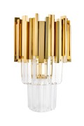 MOOSEE lampa ścienna IMPERIAL WALL GOLD - stal, kryształ - Moosee