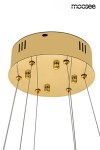 Lampa wisząca WAVE 80 złota - Moosee