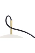 MOOSEE lampa wisząca CAPRI LINE 3 złota / biała - 180 LED, aluminium, szkło - Moosee