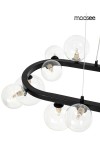 Lampa wisząca ALURE OVAL 120 czarna - Moosee