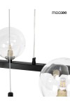 Lampa wisząca ALURE OVAL 120 czarna - Moosee