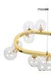 Lampa wisząca ALURE OVAL 120 złota - Moosee