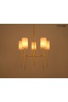 Lampa wisząca IMPERIO 5 złota - Moosee