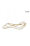 Lampa wisząca WAVES 2 złota - Moosee