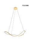 Lampa wisząca WAVES 80 złota - Moosee