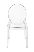 Krzesło ELIZABETH transparentne - poliwęglan - King Home